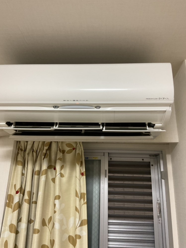 東京都文京区のお掃除機能付きエアコンの作業後3