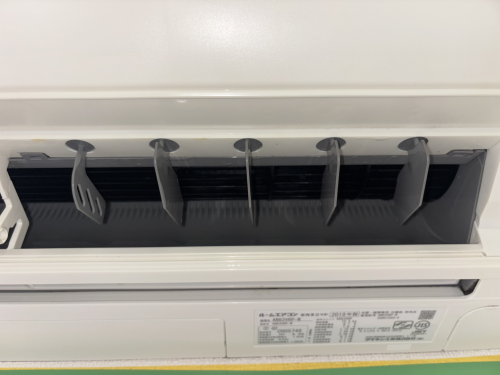 埼玉県北葛飾郡杉戸町のお掃除機能付きエアコンの作業後2