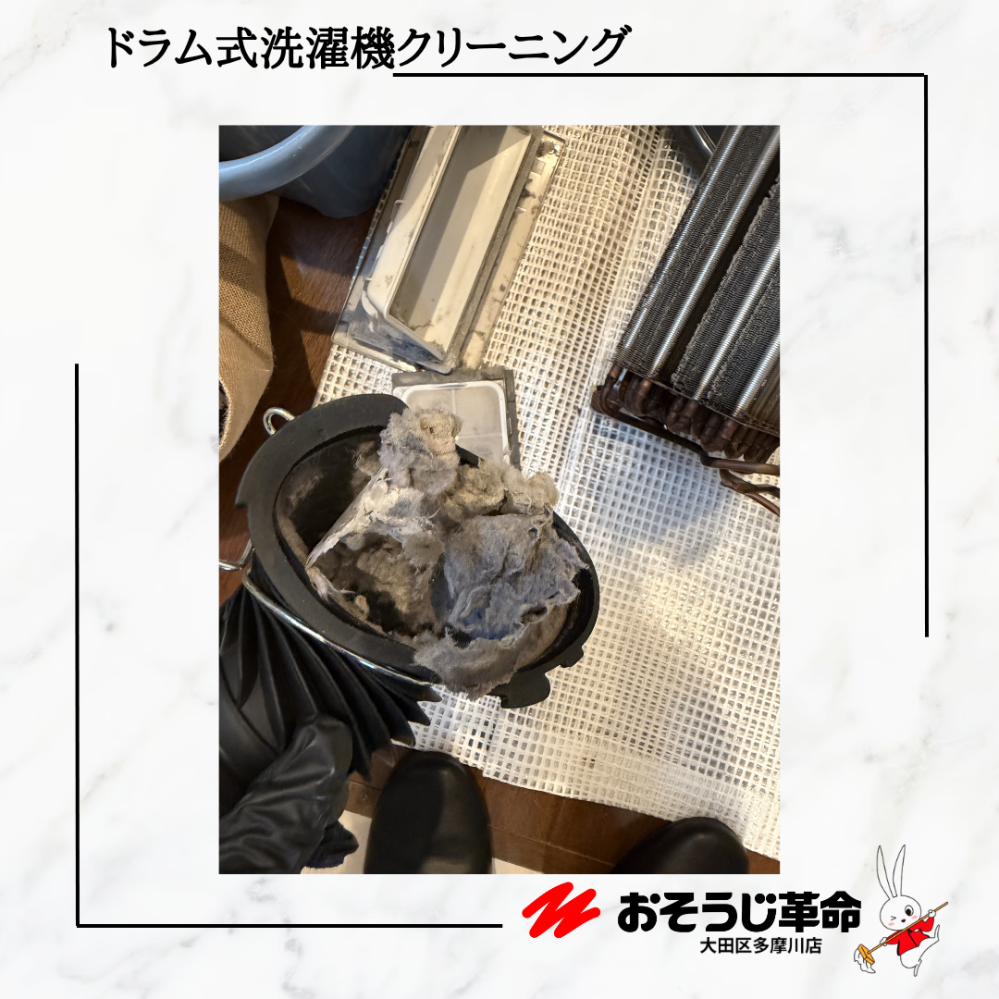 東京都大田区池上の洗濯機分解クリーニングの作業前2