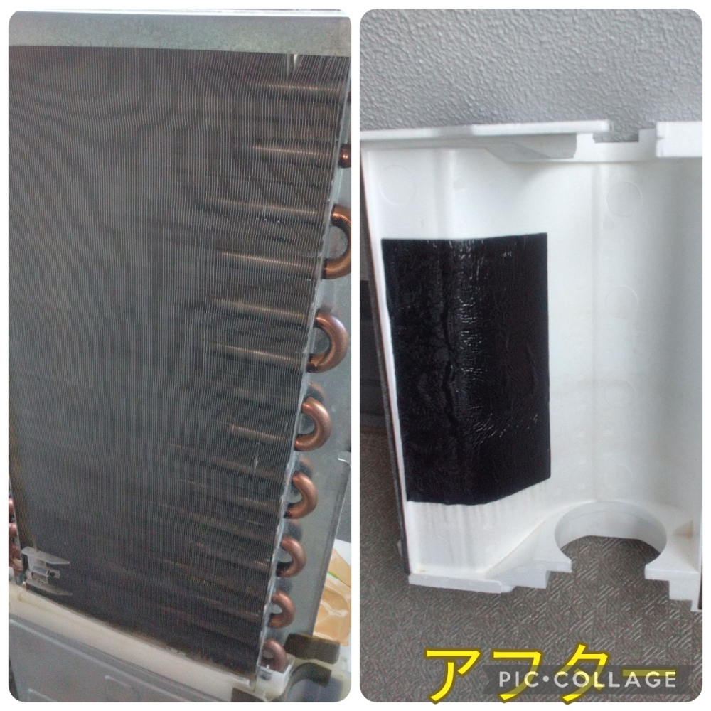 埼玉県入間市上藤沢の壁埋め込みエアコンの作業後1