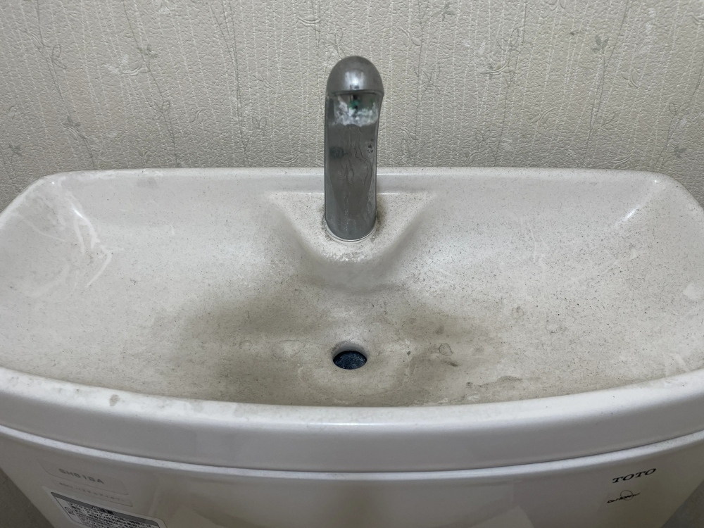 茨城県牛久市南のトイレクリーニングの作業前2