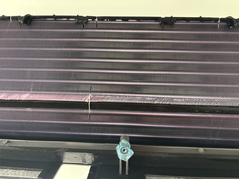 宮城県仙台市太白区八木山香澄町のお掃除機能付きエアコンの作業後1