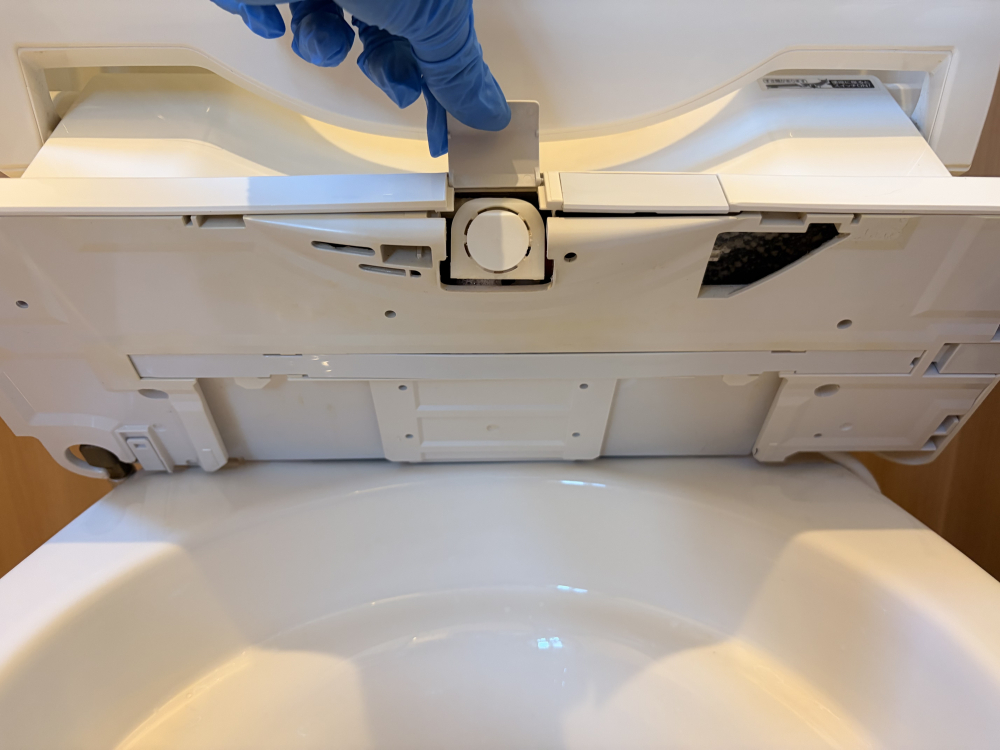 茨城県ひたちなか市のトイレクリーニングの作業後1