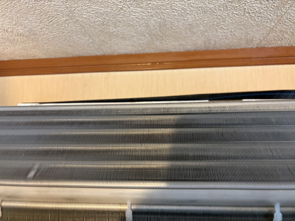 静岡県御前崎市のお掃除機能付きエアコンの作業後1