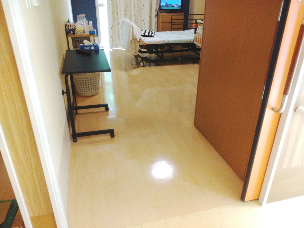 鹿児島県鹿児島市鴨池新町の医療・介護施設清掃の作業後1