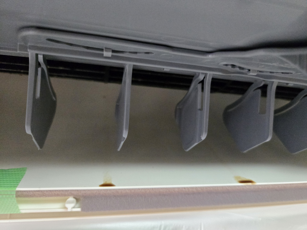 東京都府中市のお掃除機能付きエアコンの作業前2