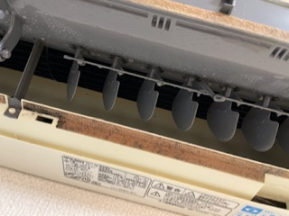 東京都世田谷区上馬の壁掛けエアコンの作業後1