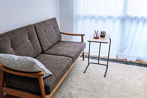 フローリングやカーペットの蓄積汚れ