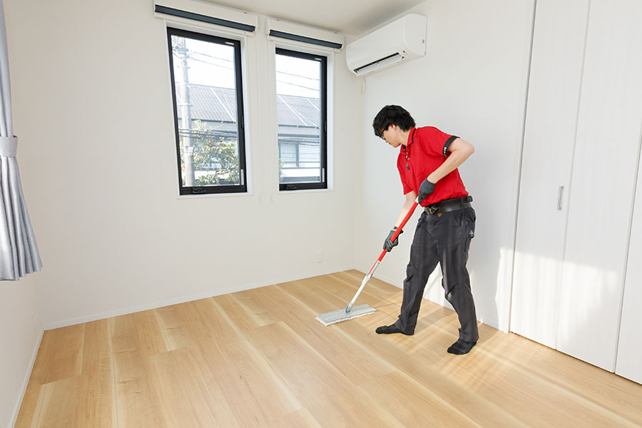 ワックス塗布（床）