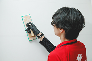 壁紙復元塗装の施工イメージ