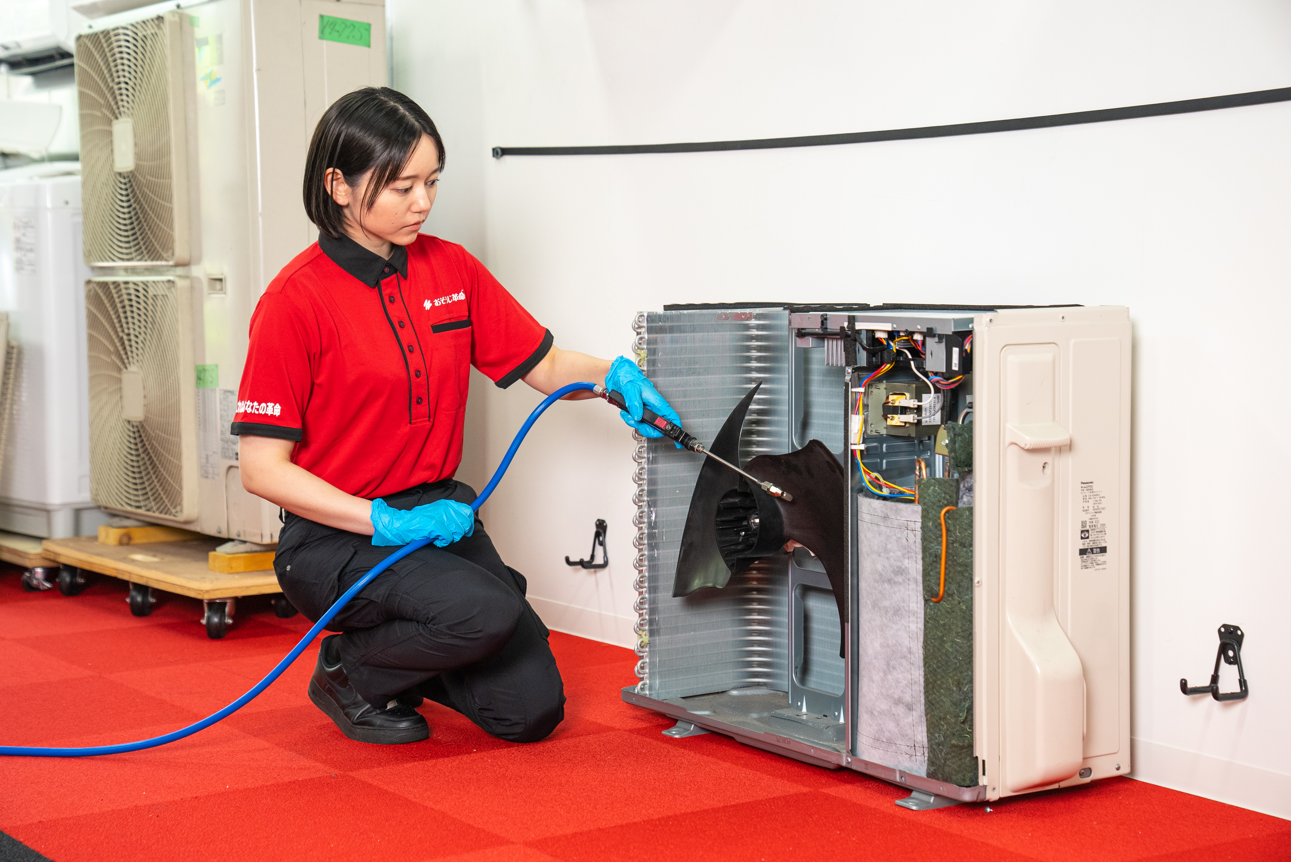 室外機も大切にメンテしましょう!