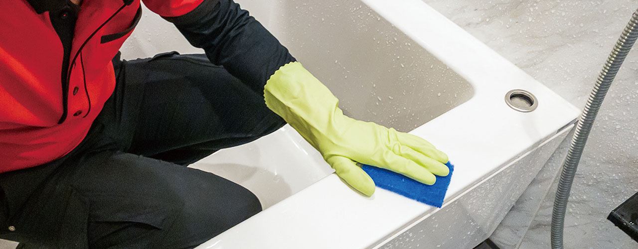 水回りをまとめてキレイに!