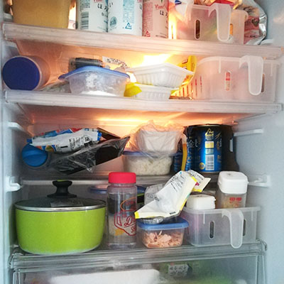 面倒な冷蔵庫のお掃除は…