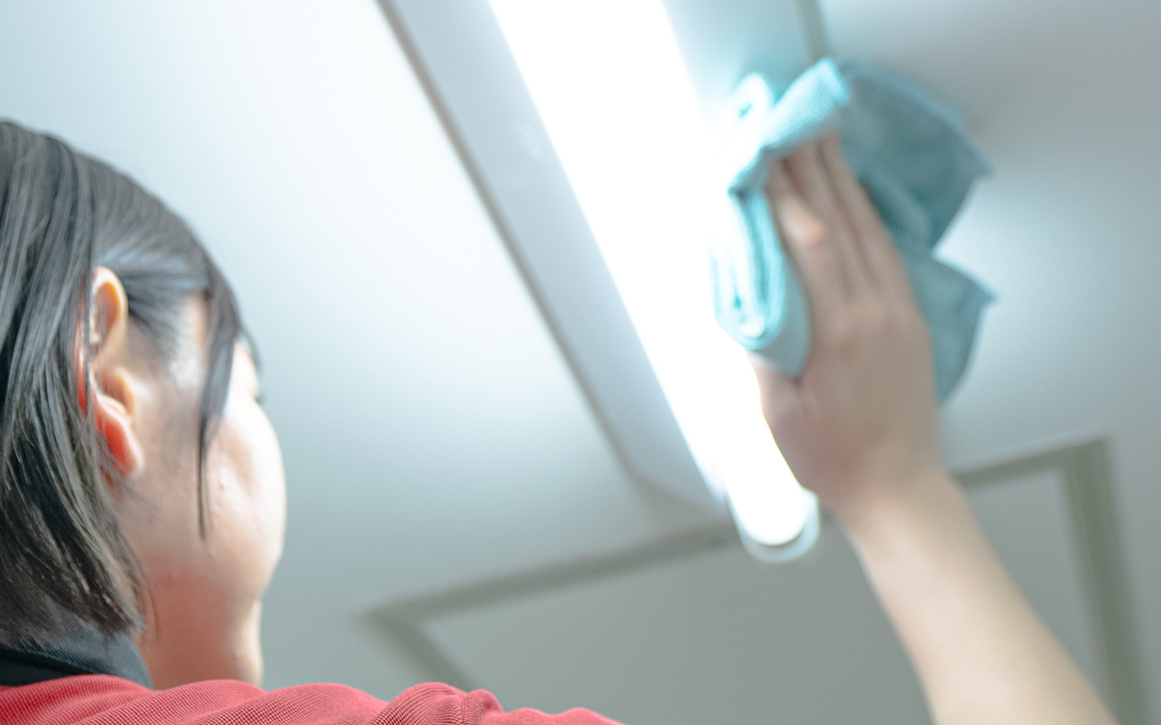 定期清掃にこだわり有り!