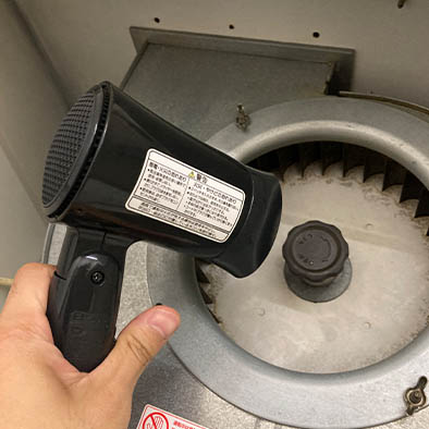 ①ドライヤーで温めてみる    