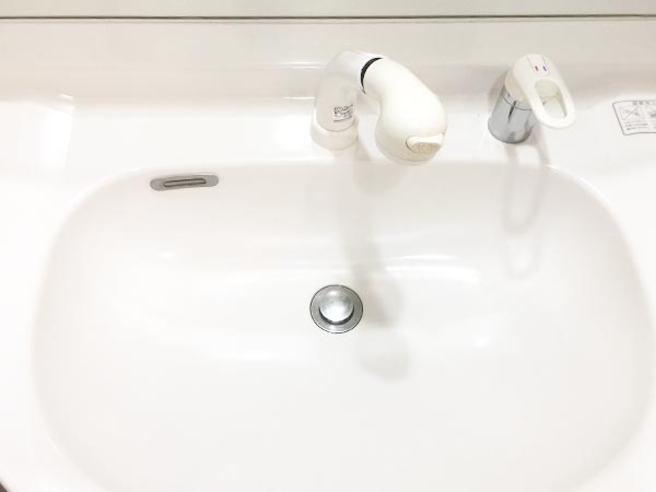 洗面所・洗面ボウル洗浄後